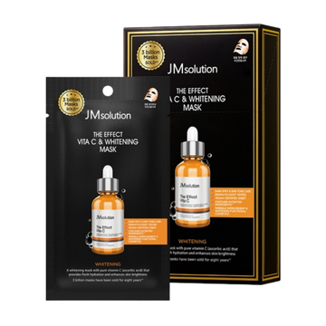 [JMsolution] The Effect Vita C & Whitening Mask (10u)