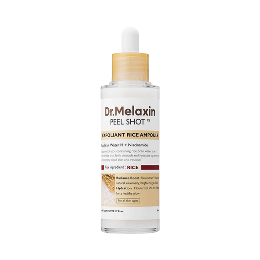 [Dr Melaxin] Peel Shot Exfoliating White Rice Ampoule 80ml