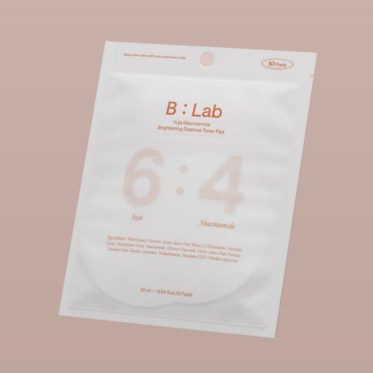 [B : Lab] 6:4 Yuja Niacinamide Brightening Essence Toner Pad (10ea)