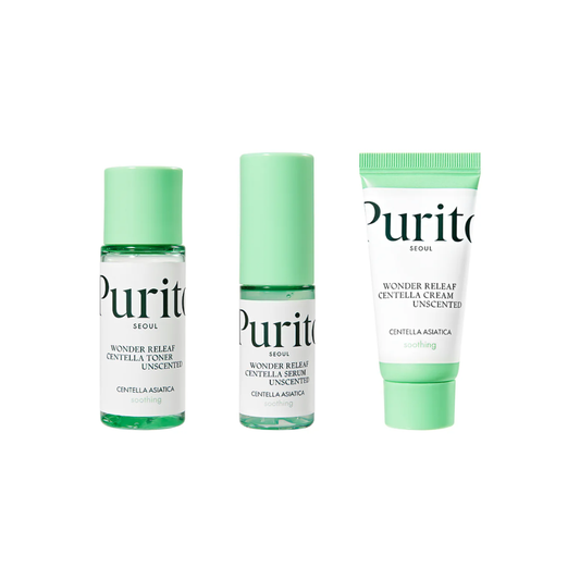 [Purito] Wonder Releaf Centella Mini Kit Unscented