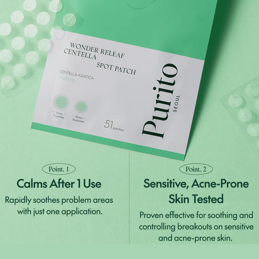 [Purito] Wonder Releaf Centella Spot Patch 51patches