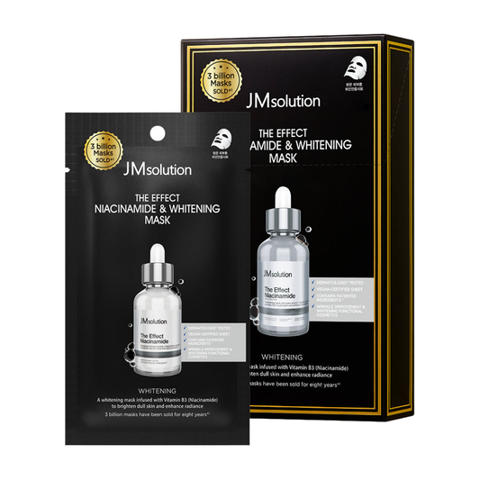 [JMsolution] The Effect Niacinamide & Whitening Mask (10u)
